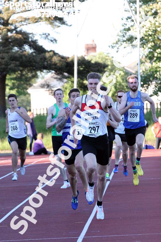 Jimmy Hedley 800 metres, Monkton, Jarrow and Hebburn. Photo:  David T. Hewitson/Sports for All Pics